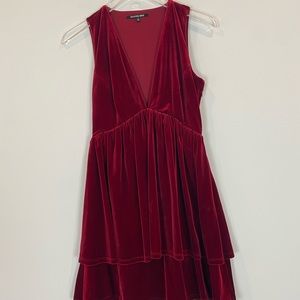 Red Velvet Gianni Bini Dress